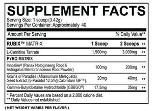 Myoblox Rubix Fat Burner