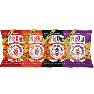 Outstanding Foods Pig Out Pigless Pork Rinds (Vegan)